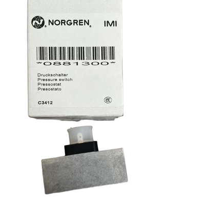 NORGREN 0881300 Pressure Switch 0.5 to 8bar Electromechanical Pressure Monitor for Air Supply System