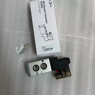 Spool Type Pneumatic Directional Valve VCB22B411A-AB213J Norgren G1/4 24VDC, Spare Valve for Packaging Machinery