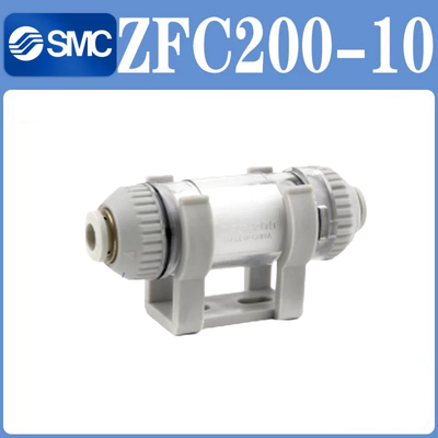 SMC ZFC200-10 हाई फ्लो इनलाइन सक्शन फ़िल्टर लाइट-वेट बॉडी सोलनॉइड वाल्व और रोबोट सक्शन कप सामग्री हैंडलिंग उपकरण को मलबे से होने वाले नुकसान से बचाता है