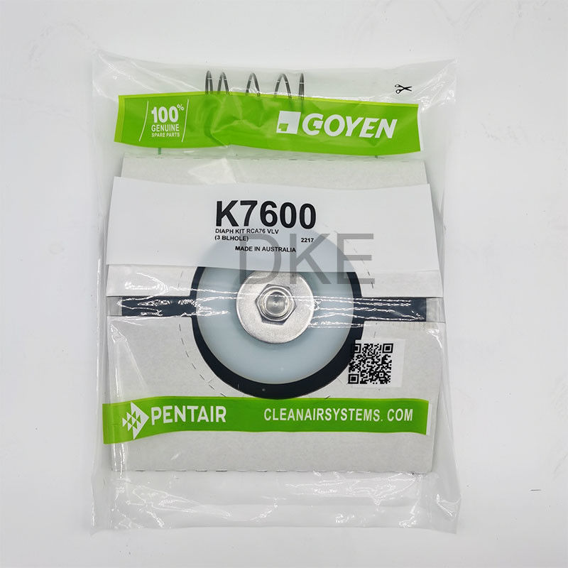 गोयेन प्रकार डायफ्राम मरम्मत किट K7600 CA76 / RCA76 आकार 3" MM T श्रृंखला Buna / नायलॉन