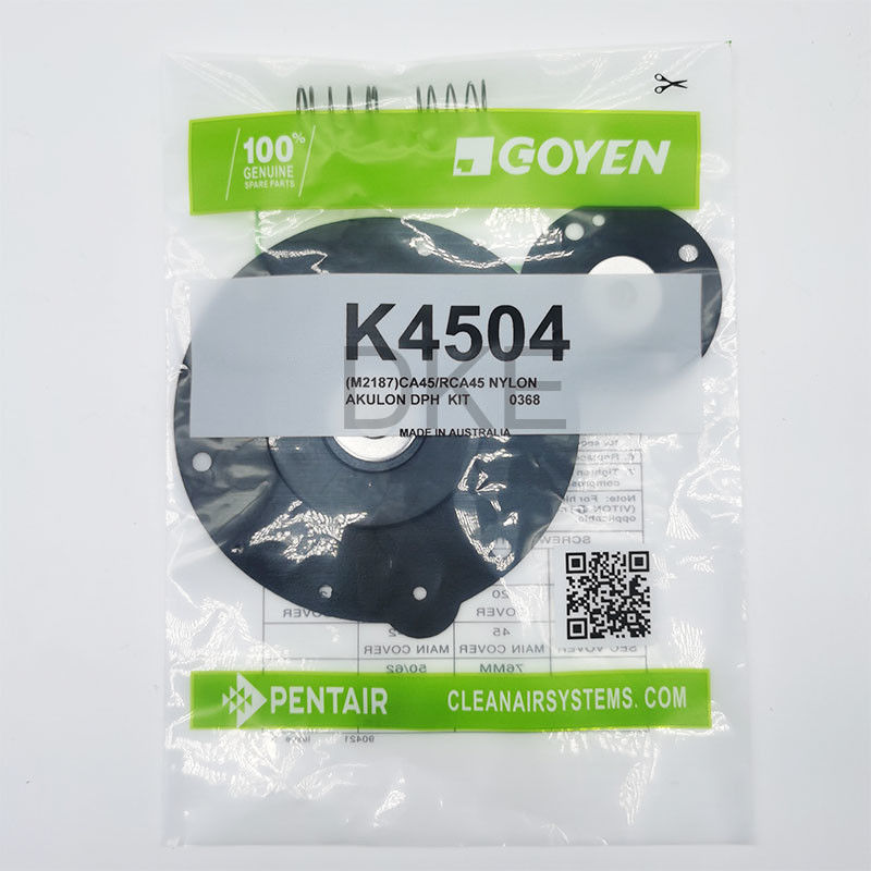 Goyen Buna डायफ्राम मरम्मत किट K4504 M2187 CA/RCA45 DD,FS,T श्रृंखला, 1 1/2 आकार