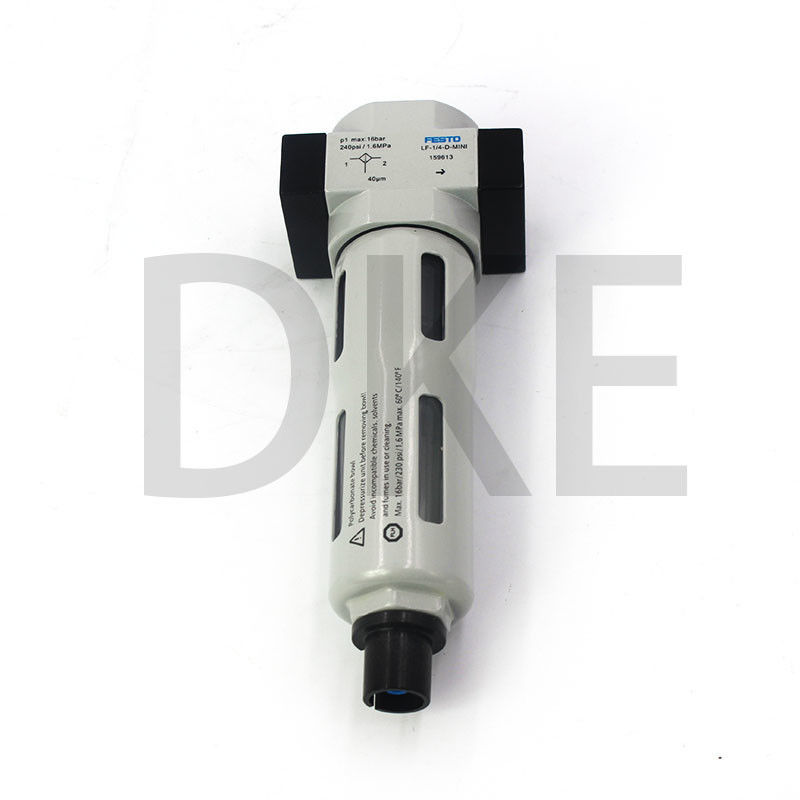 Festo जस्ता मिश्र धातु फ़िल्टर 40 μm LF-3/8-D-MINI-A,0.5 - 12बार