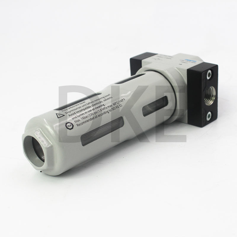 FESTO LOE-1/8-D-MINI जस्ता मिश्र धातु तेल कोहरे हटानेवाला 0.5-12 बार