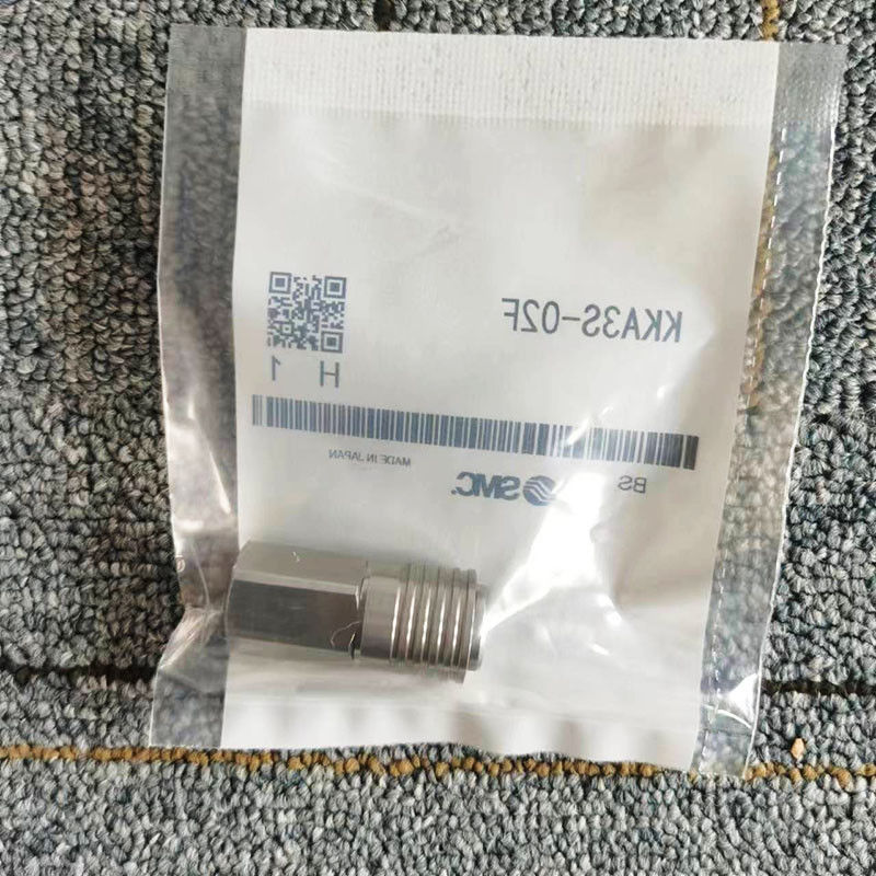 KKA श्रृंखला SS316 KKA3S-02F प्रकार प्लग (P) महिला धागा प्रकार S युग्मक