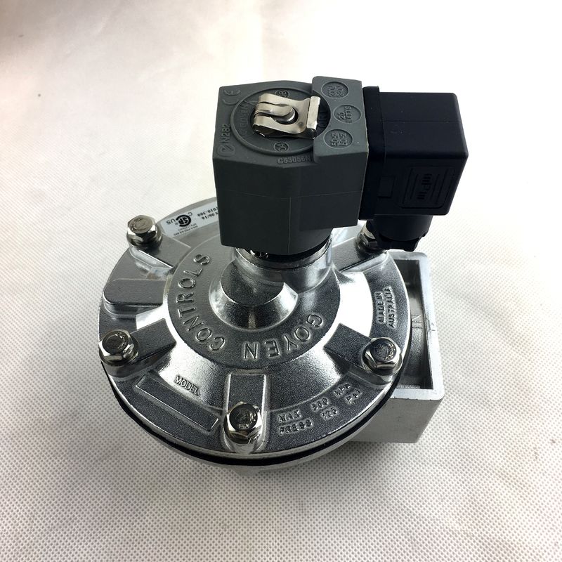 G1 1/2'' पल्स जेट वाल्व GOYEN CA35T 35mm ओरिफिस आकार दबाव रेंज 5-125 Psi