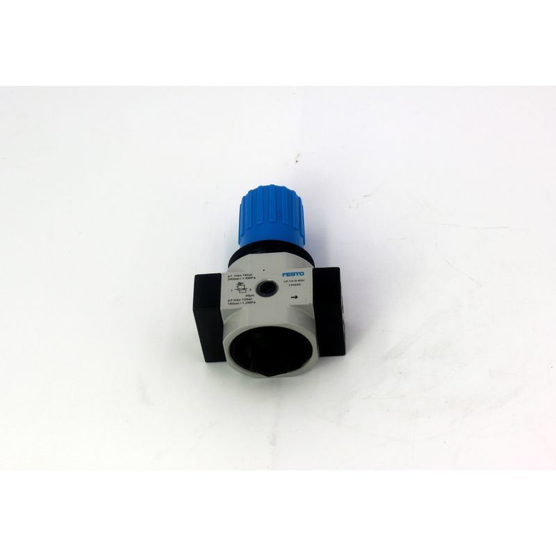 FESTO LR-1/8-D-7-MINI 162582 LR-1/8-D-7-MINI-MPA 8002288 जिंक मिश्र धातु दबाव विनियमन वाल्व दबाव गेज 0.5-7 बार के साथ