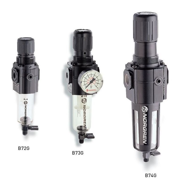 IMI Norgren फिल्टर नियामक स्वच्छ संपीड़ित हवा के लिए स्नेहक F74G-4GN-QT3