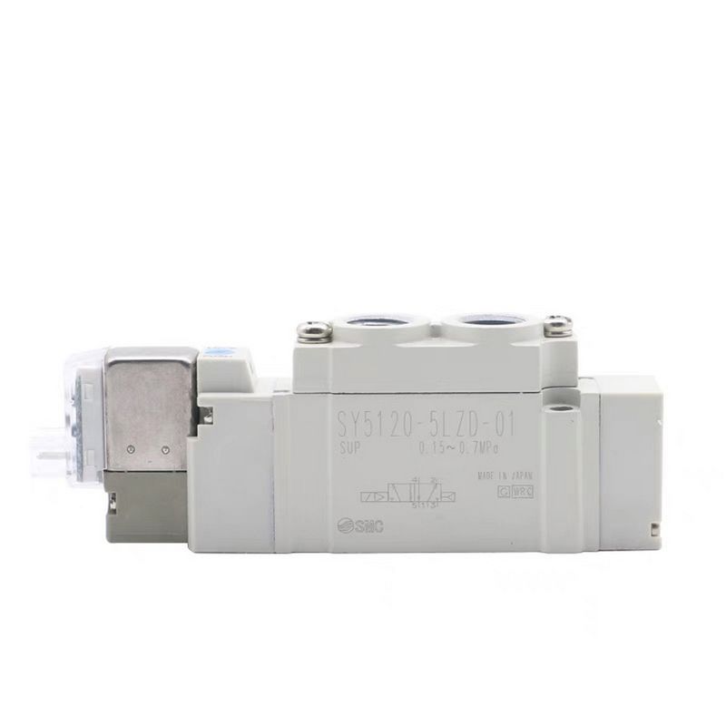 सोलेनोइड वाल्व SY5120-5LZD-01 SMC2 स्थिति एकल DC24V पोर्ट आकार 1/8 धागा पाइपिंग