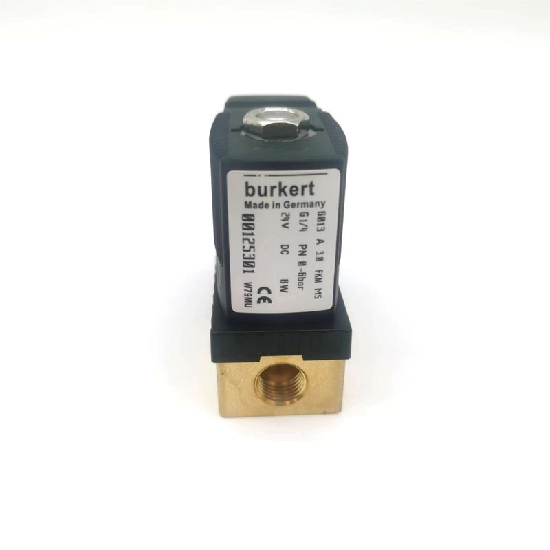जल वाल्व 00126195 Burkert 6014 D सामान्य रूप से खुला G1/8 1.5 प्रवाह छेद