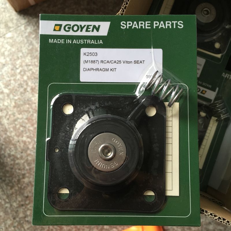 K2503 (M1887) GOYEN पल्स वाल्व डायफ्राम मरम्मत किट 1" विटन वाल्व मॉडल CA32 RCA32T/DD/MM/FS 8003901
