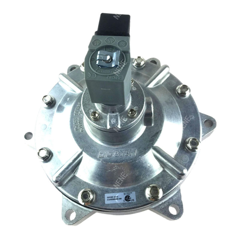 RCA102MM 4′′ MM सीरीज रिमोट पायलट पल्स जेट डस्ट कलेक्टर टैंक के लिए डायफ्राम वाल्व