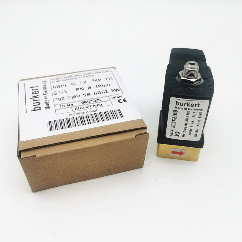Burkert 6014 C D T 00125332 FKM MS 00125336 सामान्य रूप से बंद सोलेनोइड वाल्व