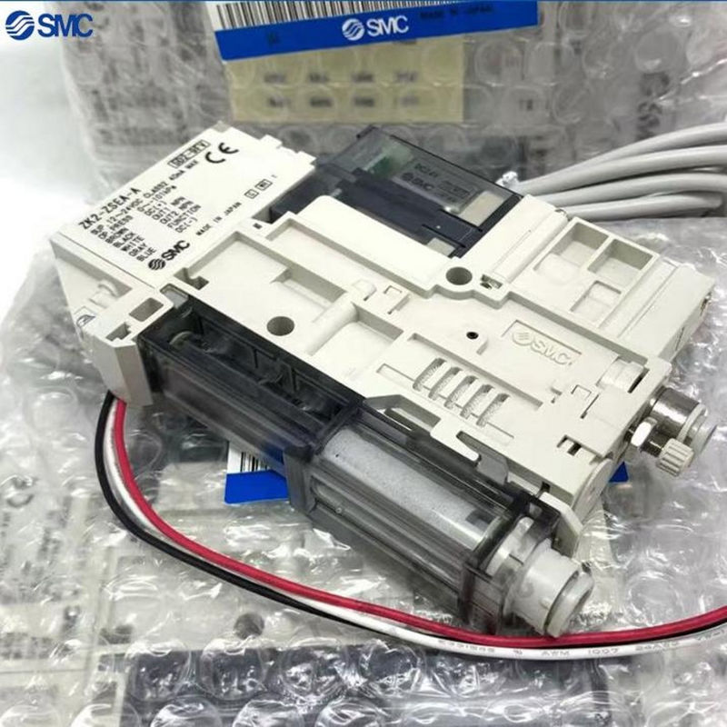 ZK2A07K5NL2-08 लघु सर्किट सुरक्षा और 40 एमए या उससे कम वर्तमान खपत के साथ एसएमसी ऊर्जा-बचत वैक्यूम इकाई
