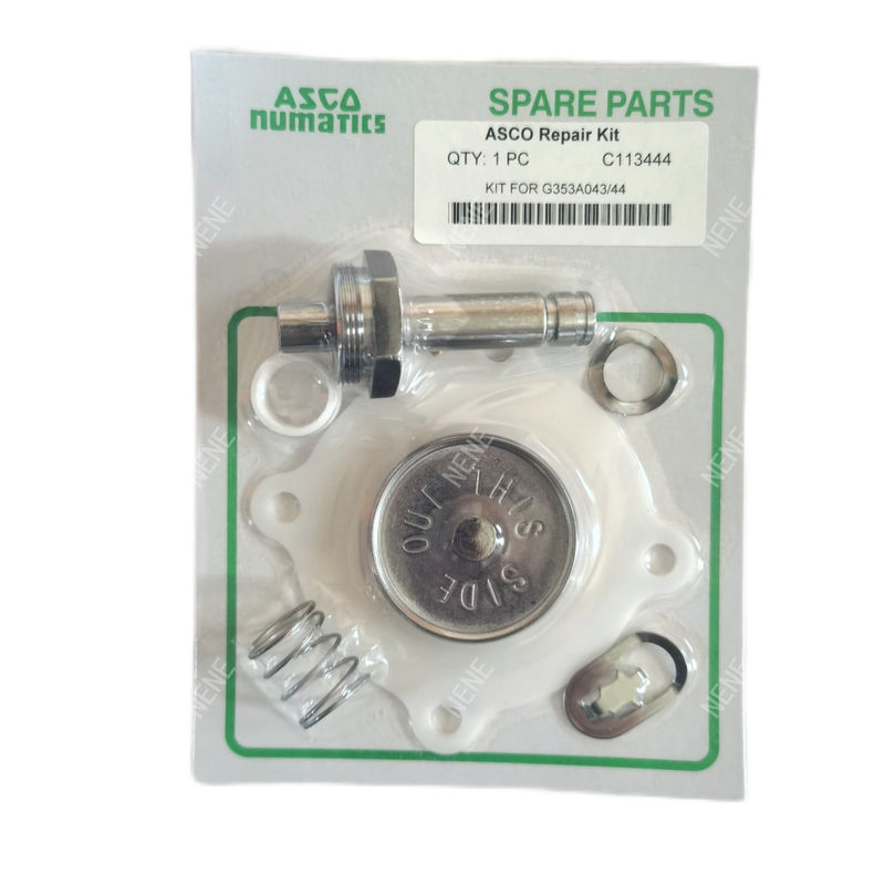 ASCO पल्स वाल्व SCG353G043 3/4" SCG353G044 1" C140740 C140748 C140748 23821-0059 सिंगल स्टेज इंटीग्रल पायलट थ्रेडेड बॉडी