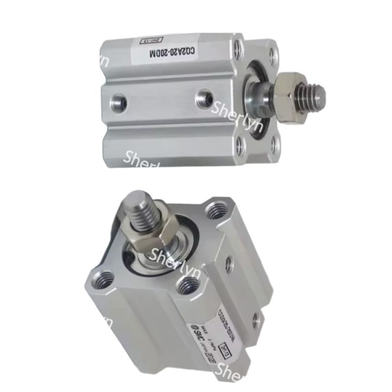 एसएमसी सीक्यू2 सीरीज़ कॉम्पैक्ट सिलेंडर सीक्यू2ए12-45डी मानक प्रकार डबल एक्टिंग सिंगल रॉड