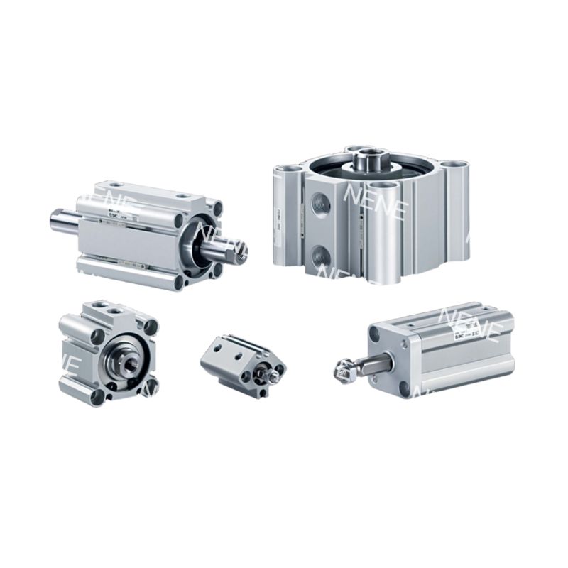 CQ2A12-10DM 12 सिलेंडर व्यास 10 स्ट्रोक SMC CYL डबल एक्टिंग सिंगल रॉड कॉम्पैक्ट सिलेंडर