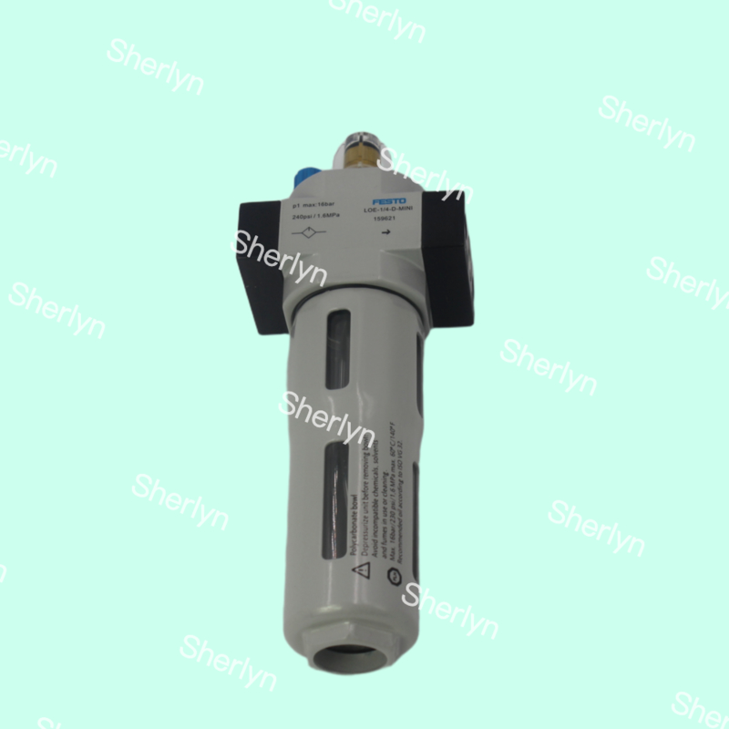 FESTO LOE-1/8-D-MINI 159620 जिंक मिश्र धातु तेल मिस्टर 0.5-12बार