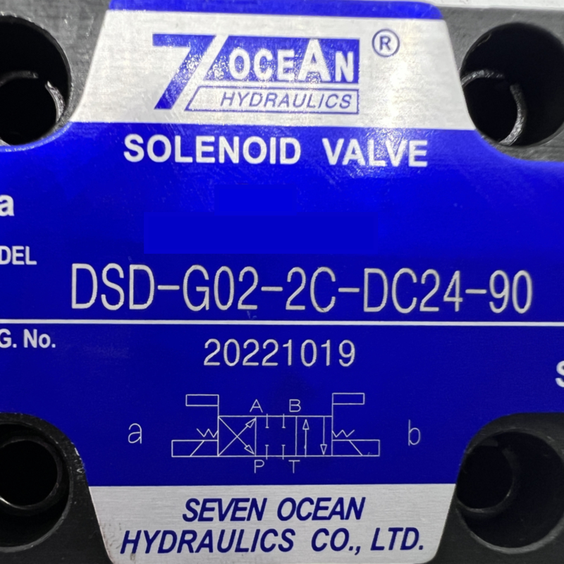 DSD-G02-2C-DC24-90 DC24V वोल्टेज विद्युत चुम्बकीय वाल्व 7OCEAN