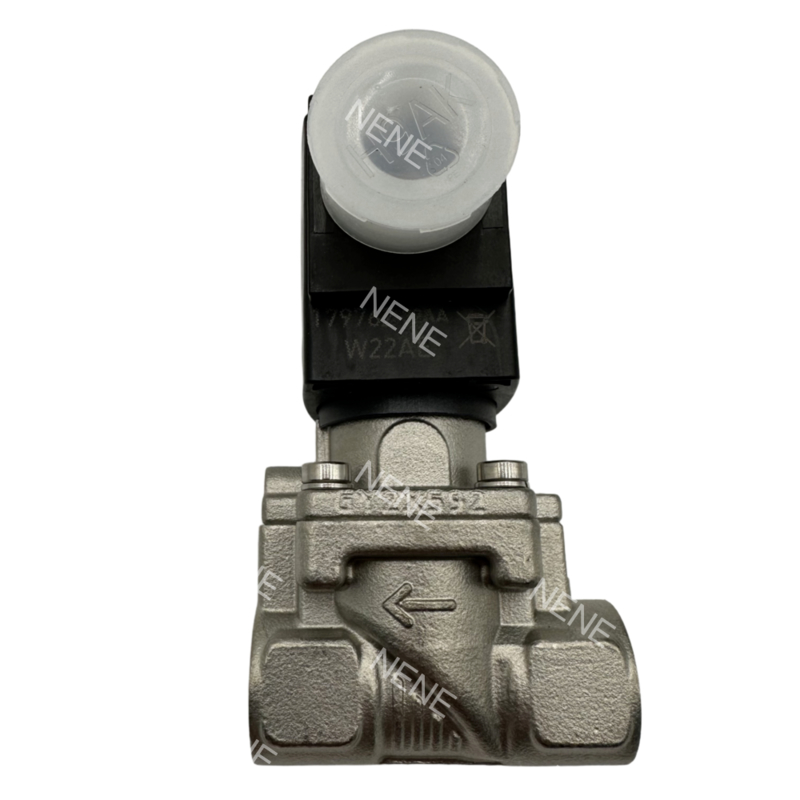 00322544/00322545/00322546 सोलेनोइड संचालित वाल्व स्टेनलेस स्टील बॉडी G3/8 6281 टाइप 0.2-16बार -30~+90℃