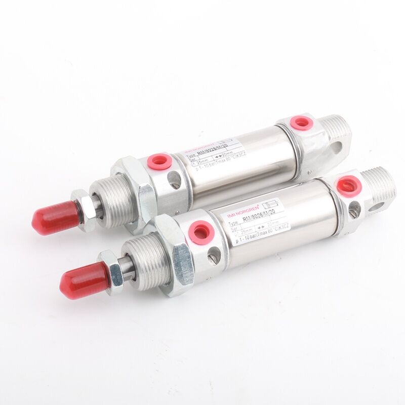 नॉरग्रेन आरएम/28010/25 आईएसओ 6432 मानक के अनुसार एकल कार्यशील बेलनाकार सिलेंडर