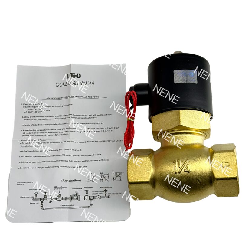 यूएस-35 यूनिड एनसी न्यूमेटिक सोलनॉइड वाल्व पाइप साइज़ 1 1/4" ओरिफ़िस 30 मिमी