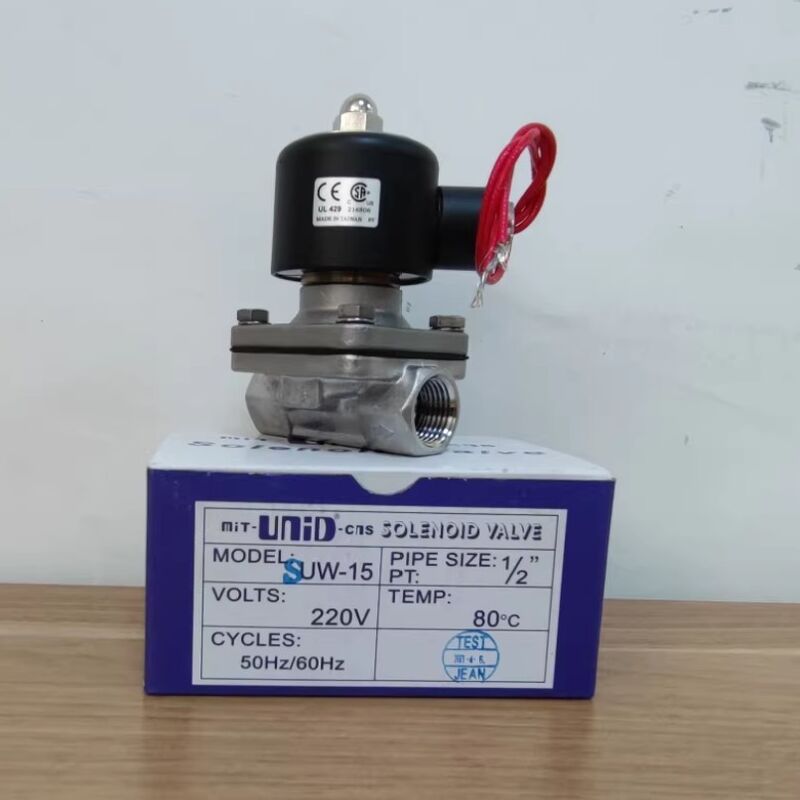 UNID SUW-50 स्टीम वाल्व, वाटर वाल्व, वायवीय वाल्व, सोलनॉइड वाल्व 2 इंच DN50