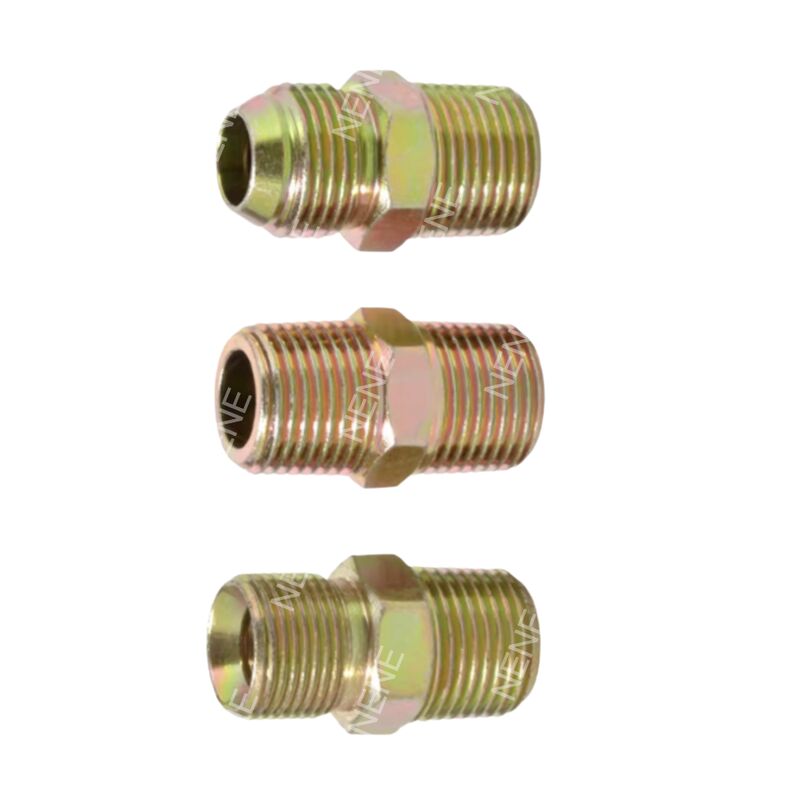 1 1/2 इंच गैल्वेनाइज्ड कार्बन स्टील न्यूमेटिक पाइप फिटिंग्स बीएसपी थ्रेड स्टैंडर्ड उपयुक्त माध्यम चिकनाई वाला तेल टिकाऊ कनेक्शन समाधान