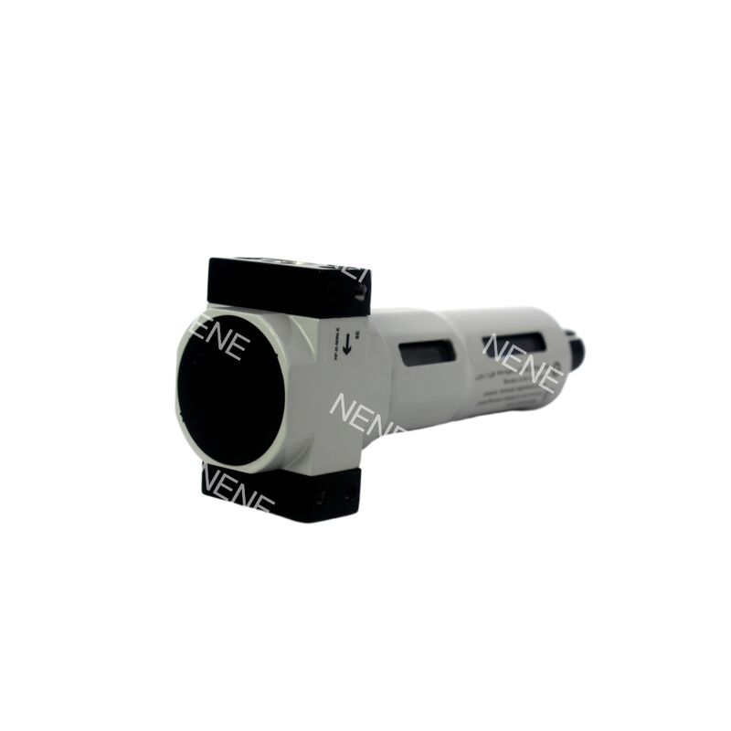 जस्ता मिश्र धातु फिल्टर नियामक Festo LFR-1/8-D-MINI-MPA 8002278 G1/8 40μm मैनुअल ड्रेन 0.5-12bar के साथ MPA गेज