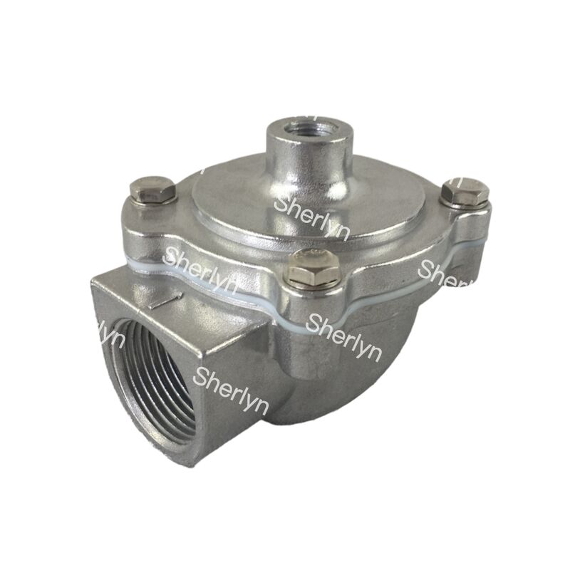 ASCO G353A041 3/4" पायलट ऑपरेटेड डायफ्राम पल्स सोलेनोइड वाल्व धूल कलेक्टर बैगहाउस सफाई प्रणाली के लिए