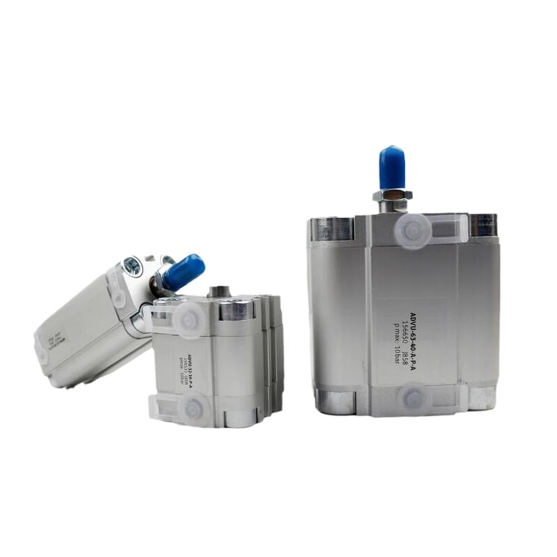 Festo ADVU-12-40-A-P-A 156592 12 मिमी बोर 40 मिमी स्ट्रोक बाहरी धागा वायु सिलेंडर M5 पोर्ट डबल-एक्टिंग कॉम्पैक्ट डिजाइन