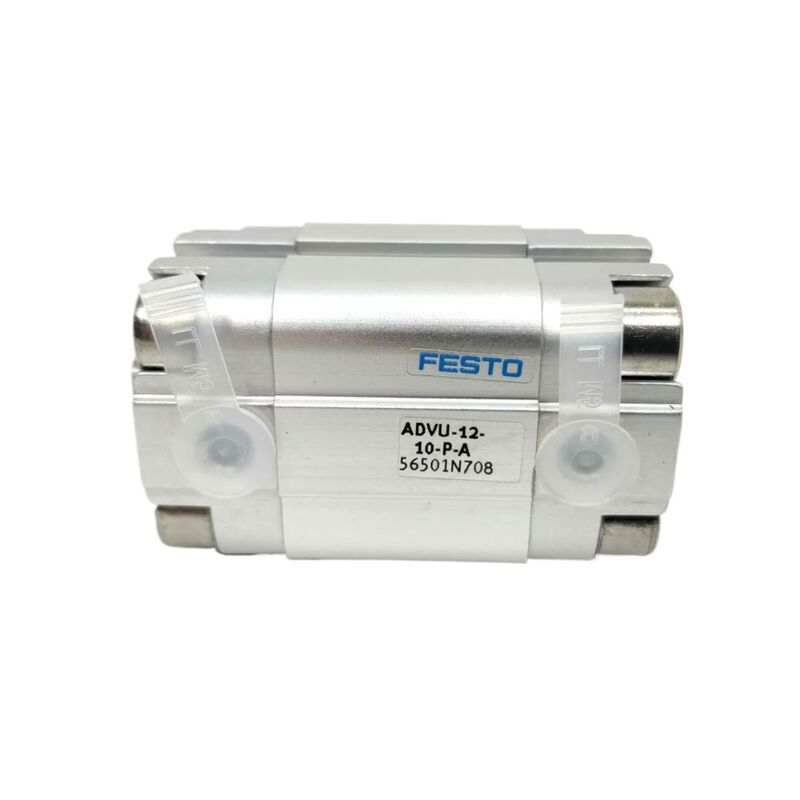 अर्धचालक विनिर्माण Festo ADVU-16-25-P-A 156511 25 मिमी स्ट्रोक आंतरिक धागा कॉम्पैक्ट एयर सिलेंडर 16 मिमी बोर डबल-एक्टिंग M5 पोर्ट चुंबकीय अंगूठी आईएसओ 6432