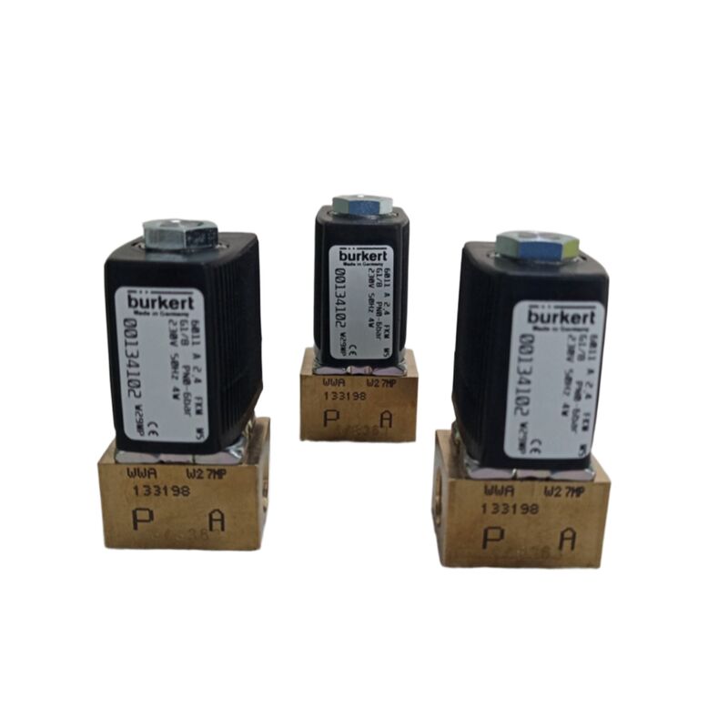 0.2-16bar दबाव प्रतिरोधी G1/2 BURKERT 00221882 6281 वाल्व स्वचालन उपकरण उपयोग AC220V