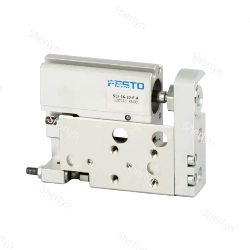 स्टॉक में FESTO 170504 SLF-6-20-P-A पतली प्रोफ़ाइल मिनी स्लाइड सिलेंडर 6×20 मिमी इलेक्ट्रॉनिक परीक्षण उपकरण के लिए डबल एक्टिंग एल्यूमीनियम एक्ट्यूएटर