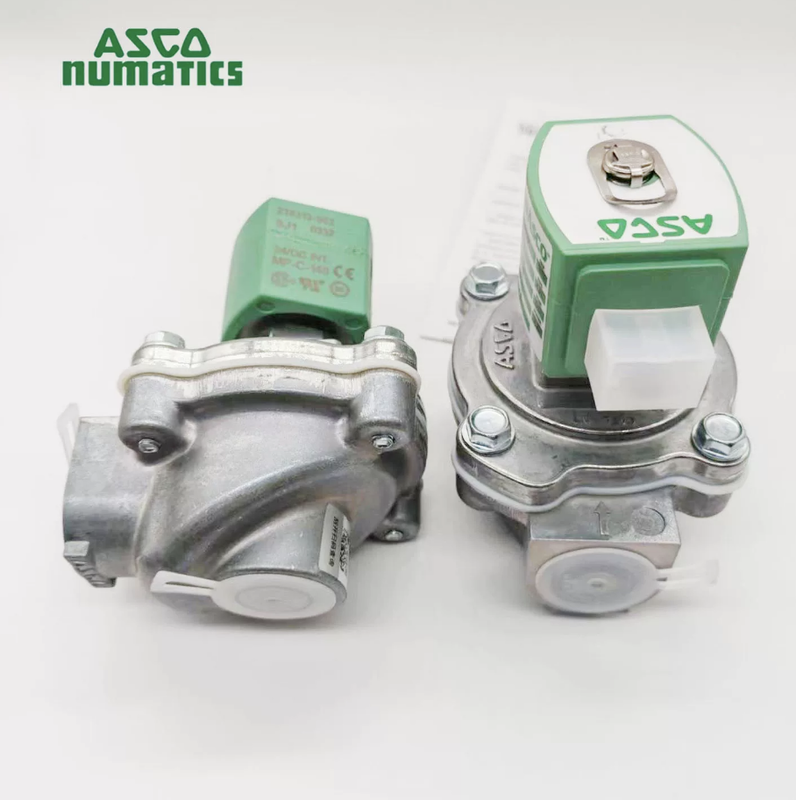 2.5" G थ्रेड एंगल पल्स सोलेनोइड वाल्व SCG353G051 ASCO 353 सीरीज एल्यूमीनियम बॉडी सुपर लार्ज फ्लो डस्ट कलेक्टर वाल्व