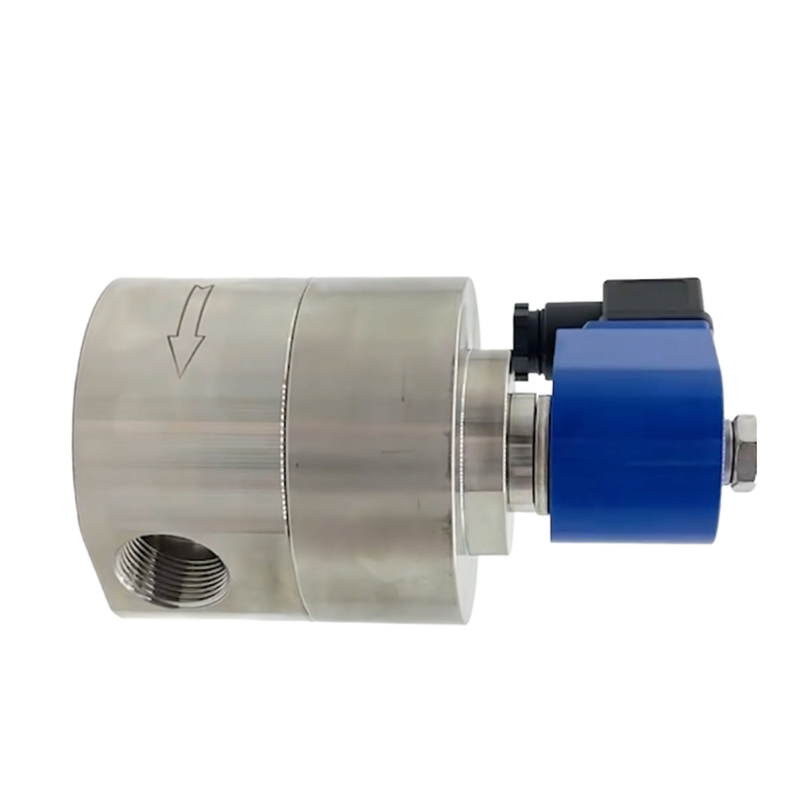 H3S10B02 1/4″ पोर्ट साइज लाइट ऑयल वाल्व 2 वे सामान्य रूप से बंद 10 मिमी छिद्र आकार स्टेनलेस स्टील बॉडी