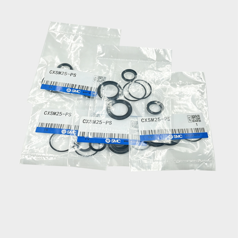 NBR Material Pneumatic Cylinder Seal Kit for CXSM Series with 6mm to 32mm Bore Sizes and Slide Bearing Compatibility