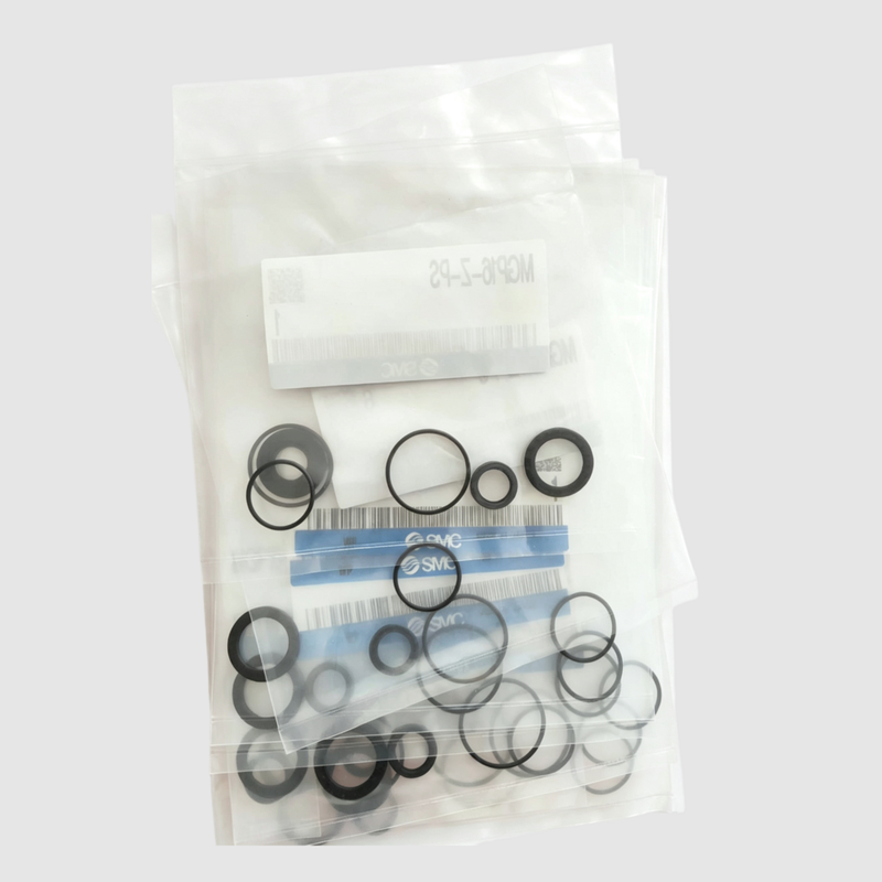 MGP50 PS O ring And Gasket Repair Set Eliminate Cylinder Shaking And Uneven Stroke Speed For SMC MGPL50 MGPM50 Guided Pneumatic Cylinder Prevent Unplanned Production Standstill