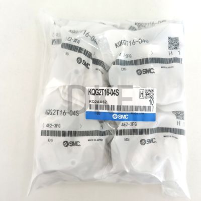 SMC KQG2T16-04S एक स्पर्श वायवीय टी फिटिंग पुरुष थ्रेडेड कोहनी SUS316