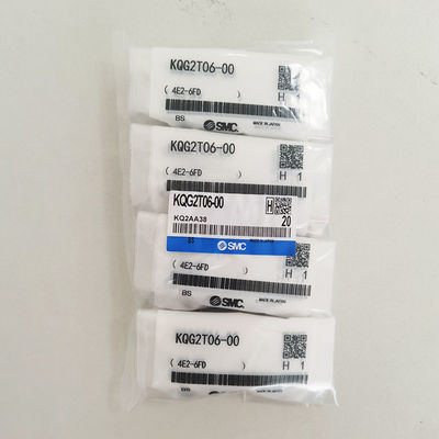 एसएमसी KQG2T06-00 जोड़ों वायवीय टी फिटिंग एक स्पर्श टी पाइप फिटिंग