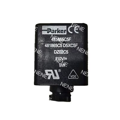पार्कर 481865C5 DC110V 9W सोलेनोइड वाल्व कॉइल FCSE सोलेनोइड वाल्व 32mm